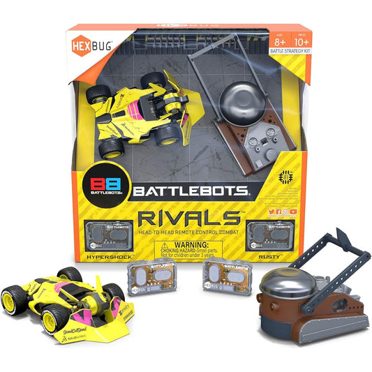 HEXBUG BattleBots Rivals Rusty and Hypershock