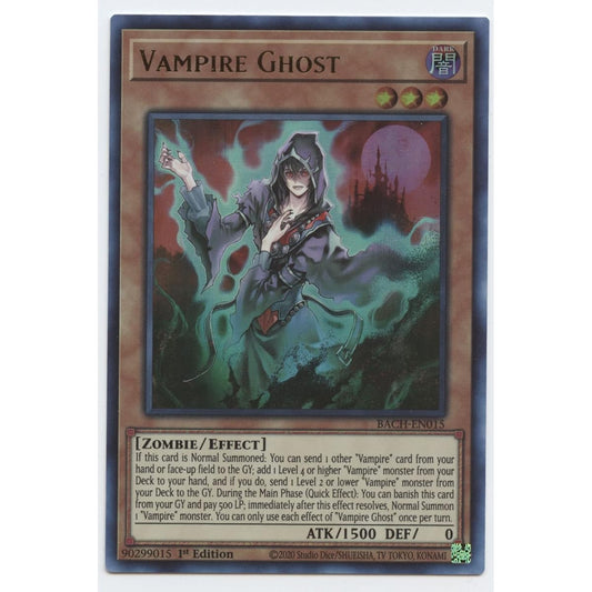 Vampire Ghost BACH-EN015 Ultra Rare First Edition
