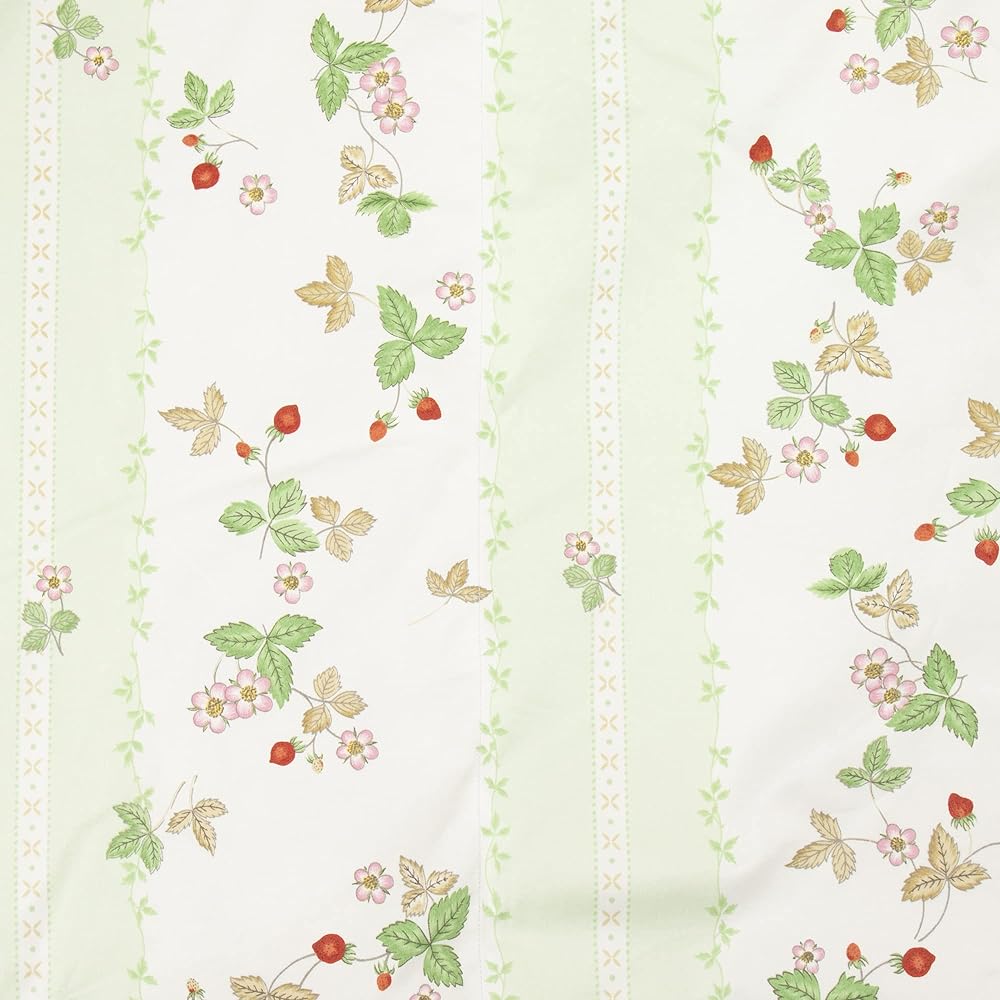 Nishikawa Down Comforter Single Wedgwood Wild Strawberry Made in Japan Green KA01251014G