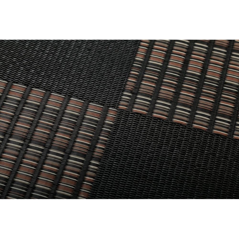 Ikehiko Corporation #2116906 Rug / Carpet, Weed Black, Approximately 102.8 x 138.6 inches (261 x 352 cm), Made in Japan, Washable