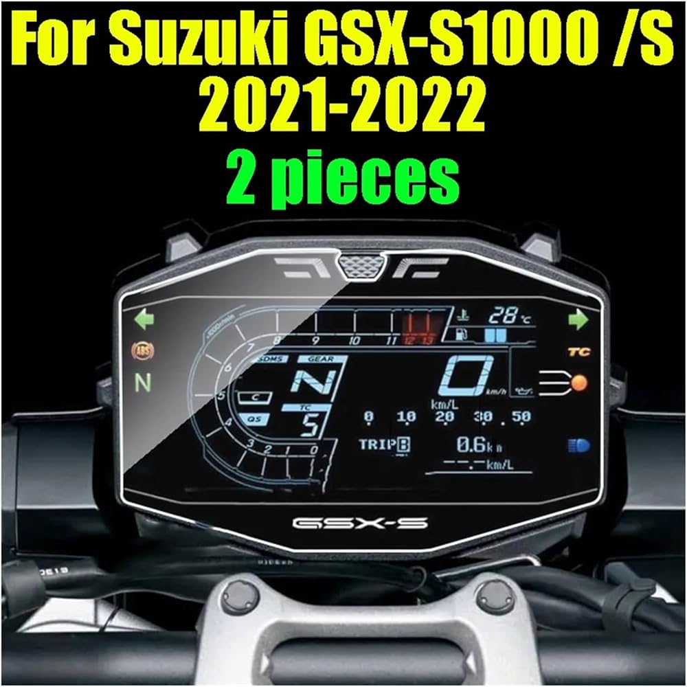Fits for Suzuki GSXS1000 GSX-S GSXS 1000 S GSX-S1000 2021 2022 Accessories Cluster Scratch Protection Film Dashboard Screen Protector Instrument
