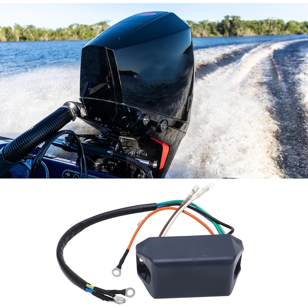 CDI Switch Box Power Pack High Strength 2 Cylinder Outboard Motor 4-20 1974-1986