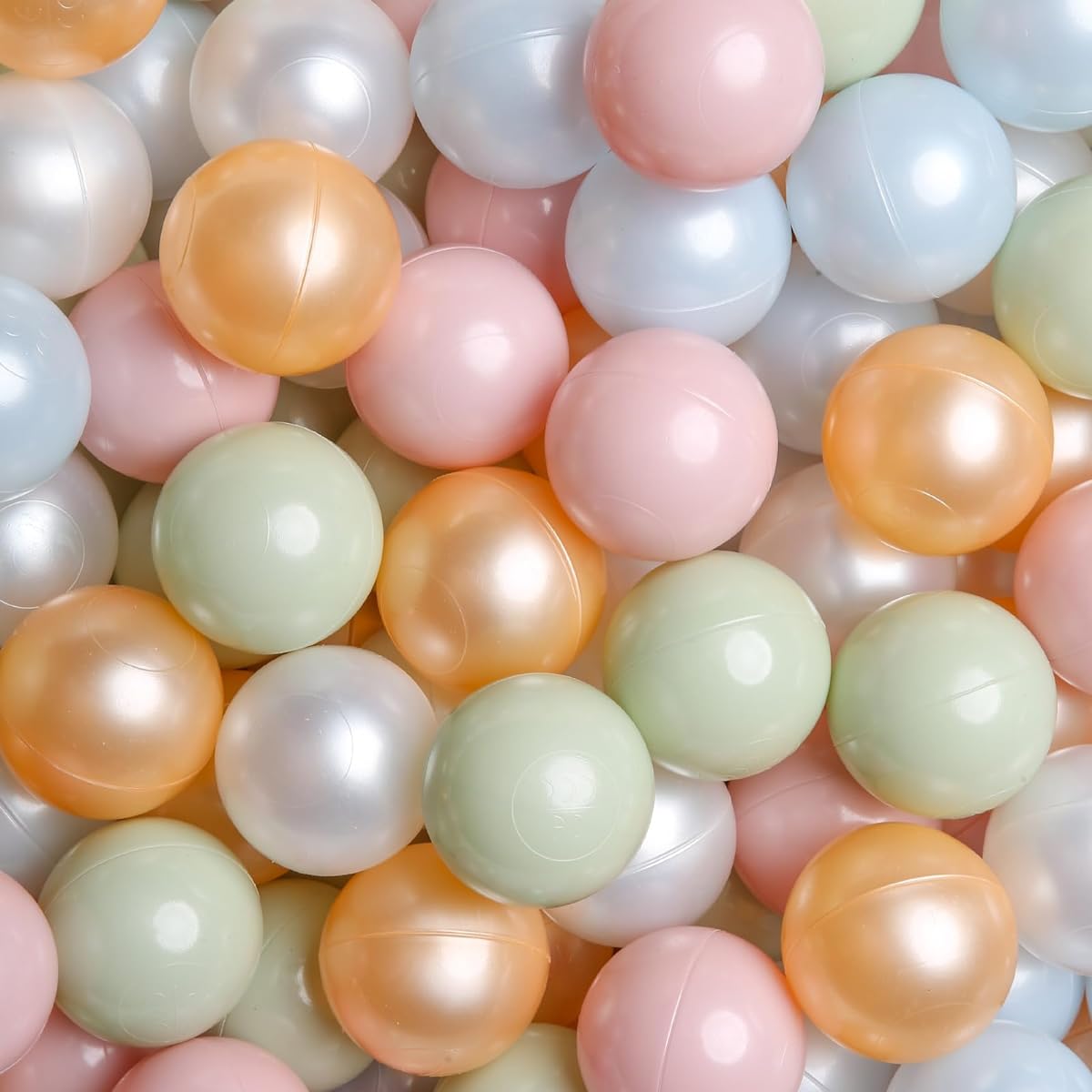 BABESCHOICE Ball Pit Balls Reusable 100 Baby Balls