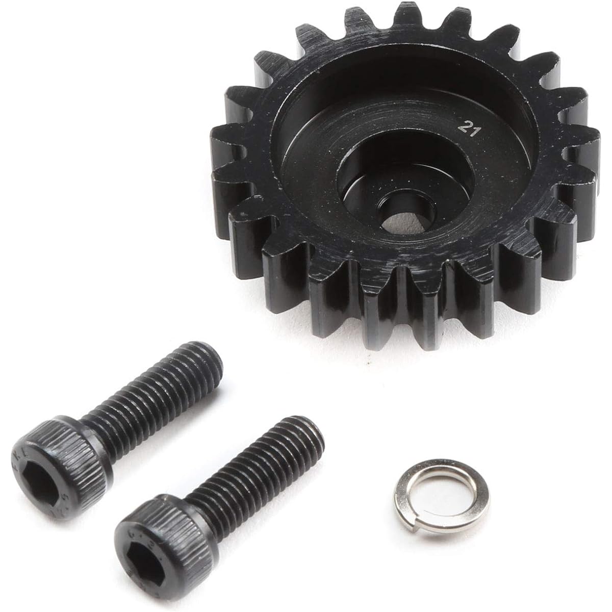 Losi Pinion Gear and Hardware, 21T, 1.5M:5ive-T 2.0, LOS352007