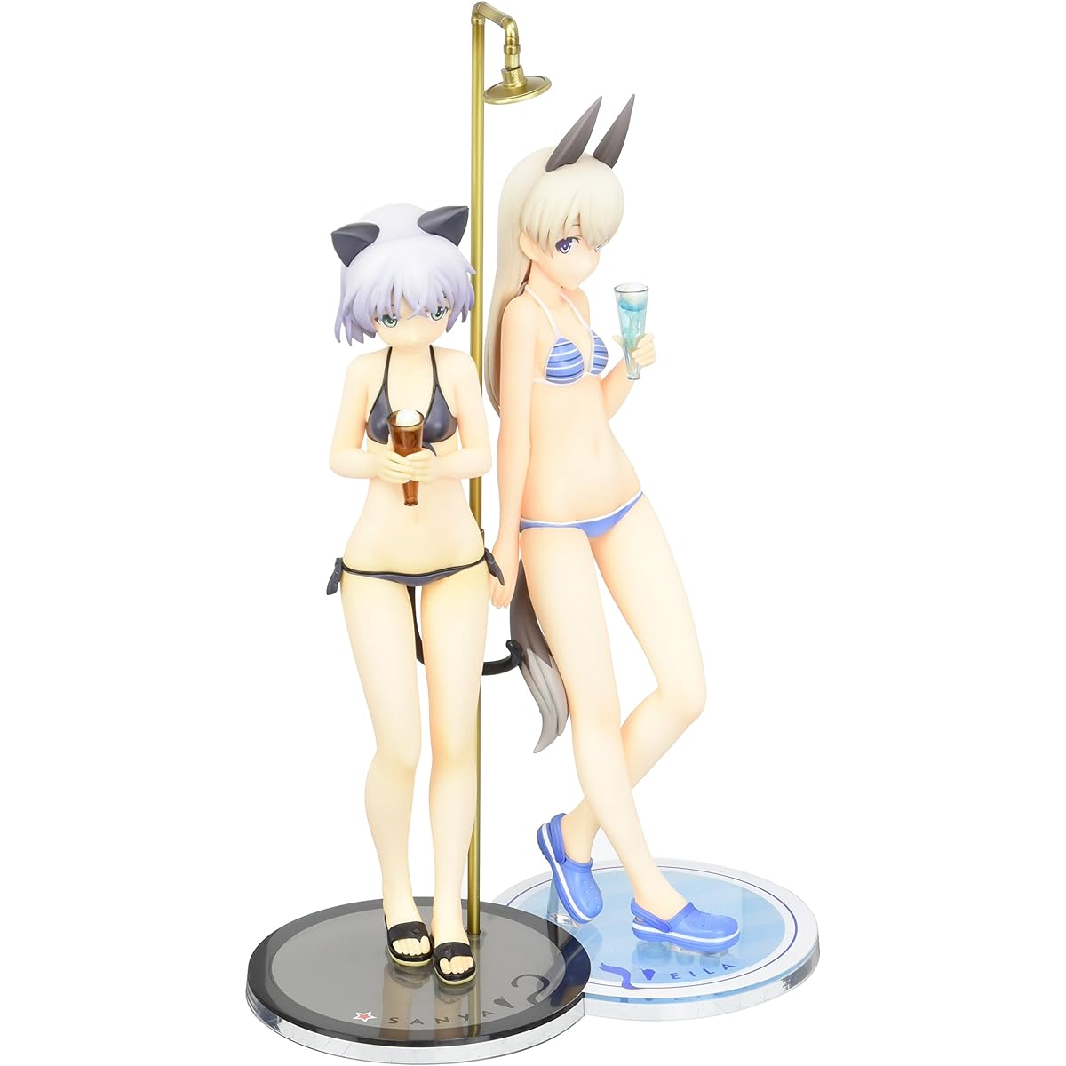 Strike Witches 2 Sanya & Ayla Swimsuit Ver. 1/8 Complete Figure