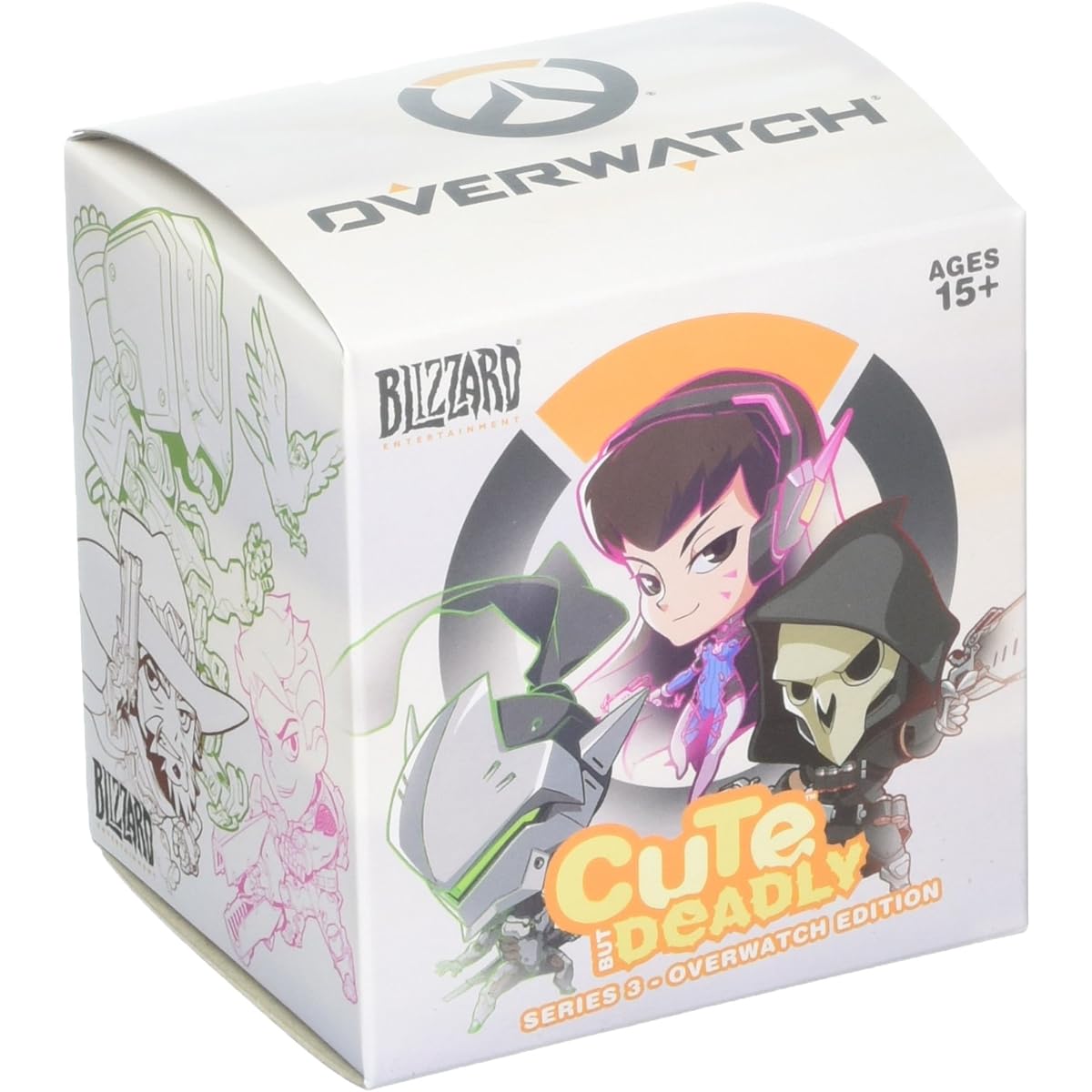 Cute But Deadly S 3 Overwatch Deluxe Vinyl Figurein in Blind Box