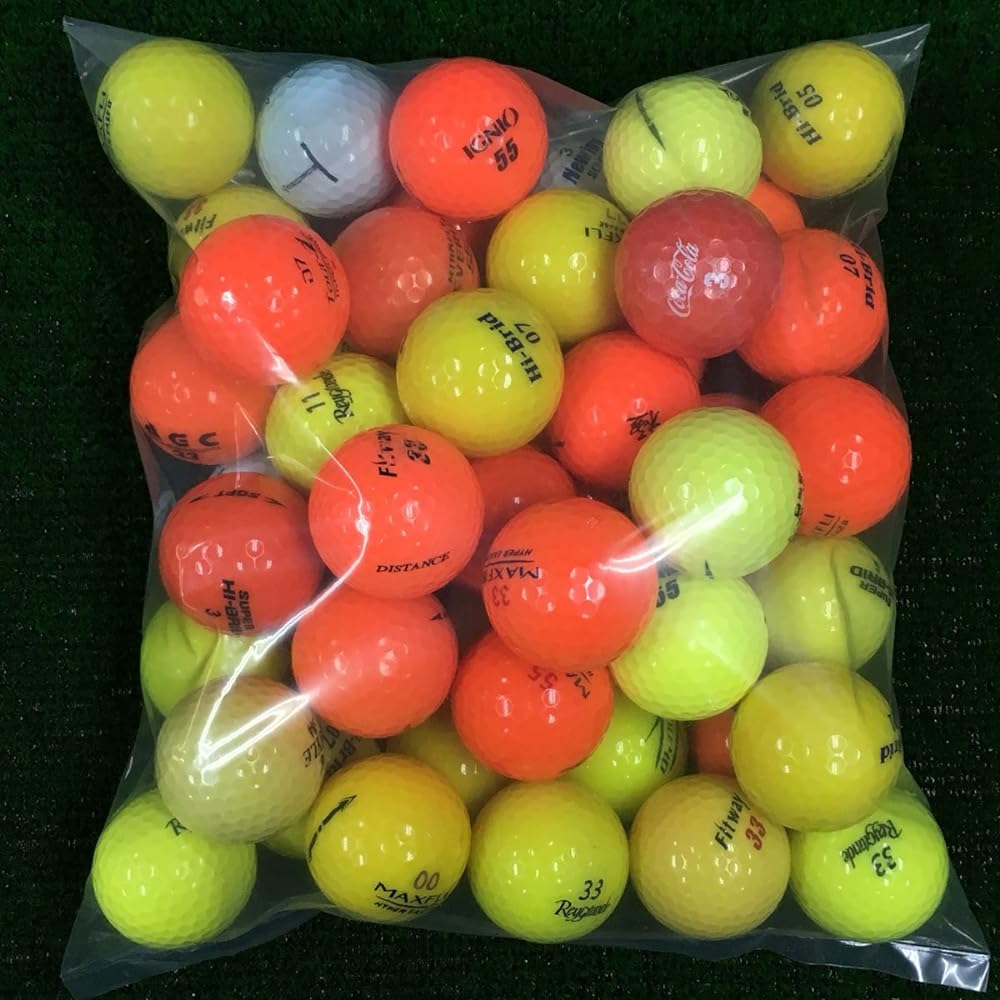 Lost Ball Ball Brand Mixed Color Lost Ball 50 Piece Set 50 Pieces