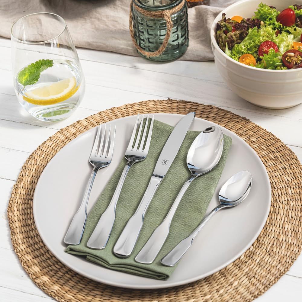 Zwilling "Maryland Cutlery Set 20pcs" Knife Fork Spoon Cutlery Set [Authorized Japanese Product] Z1023-063 Silver