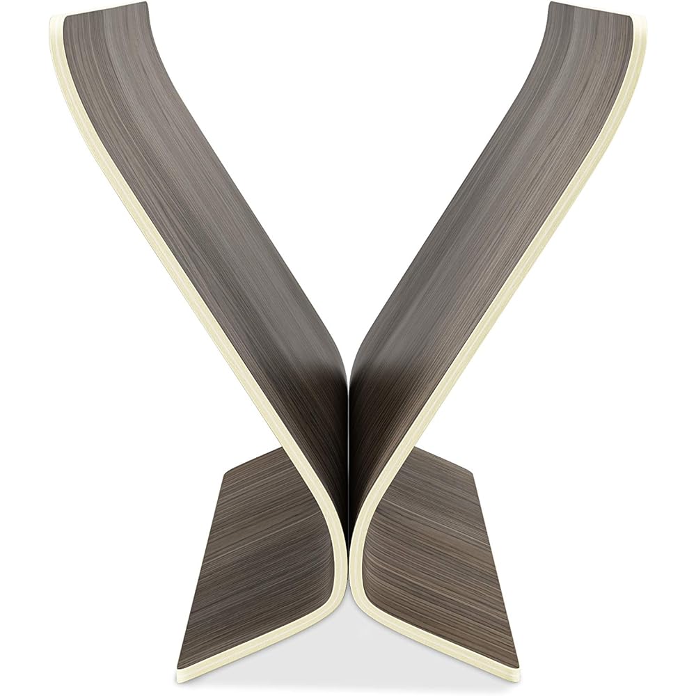 umbra Magazine Rack Floor Standing Book Stand Magazine Book Storage Rack Curved Wooden Wooden Magazine Storage Living Room Bedroom Cushion Blanket Arling 21013710746 Walnut Wood