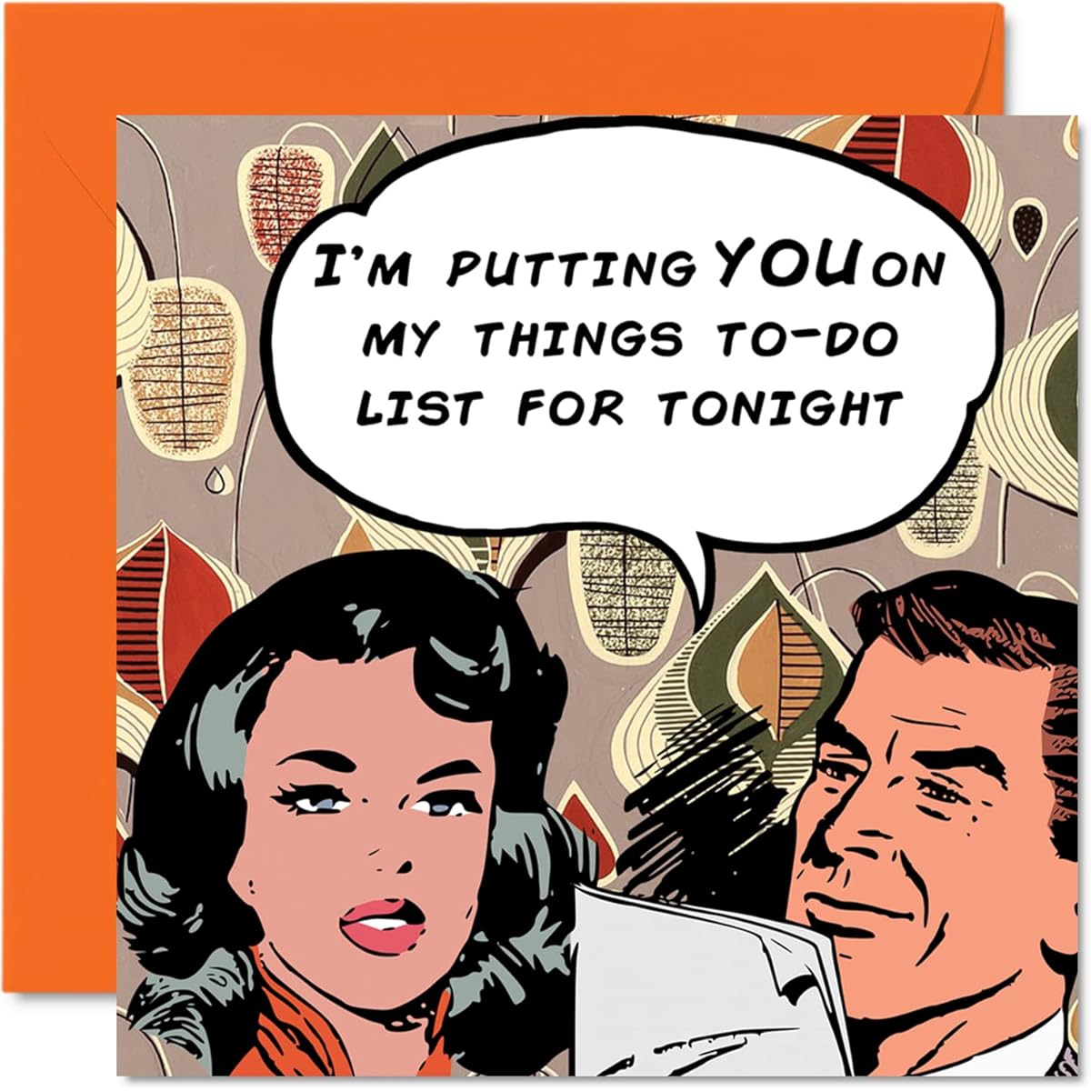Stuff4 Funny Anniversary Cards for Girlfriend Boyfriend Wife Husband - To Do-Do- Rude Birthday Cards for Men Women Her 5.7 x 5.7 Inch Cute Valentine's Day Greeting Cards for Fiance