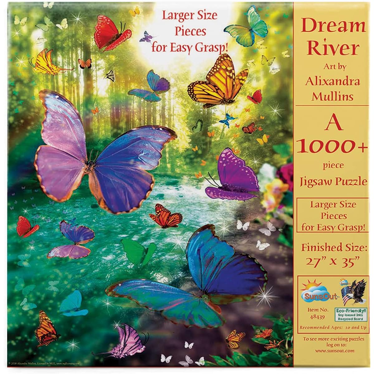 SunsOut Dream River Oversized Piece 1000 Piece Jigsaw Puzzle