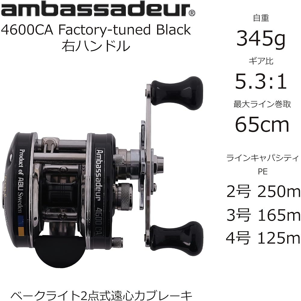 Abu Garcia Ambassadeur 4600/5600/6600 Factory Tuned Series Thumb Bar Clutch Type Various (Snakehead Fishing, Bass Fishing, etc.)