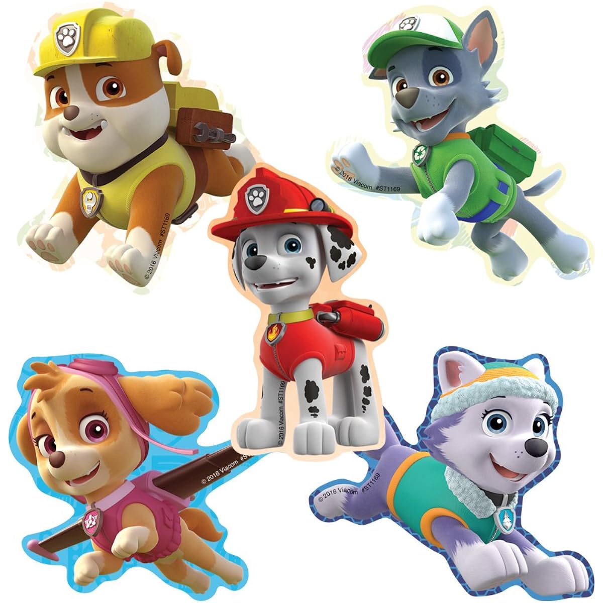 PAW Patrol Shaped Stickers - Prizes and Giveaways - 100 per Pack