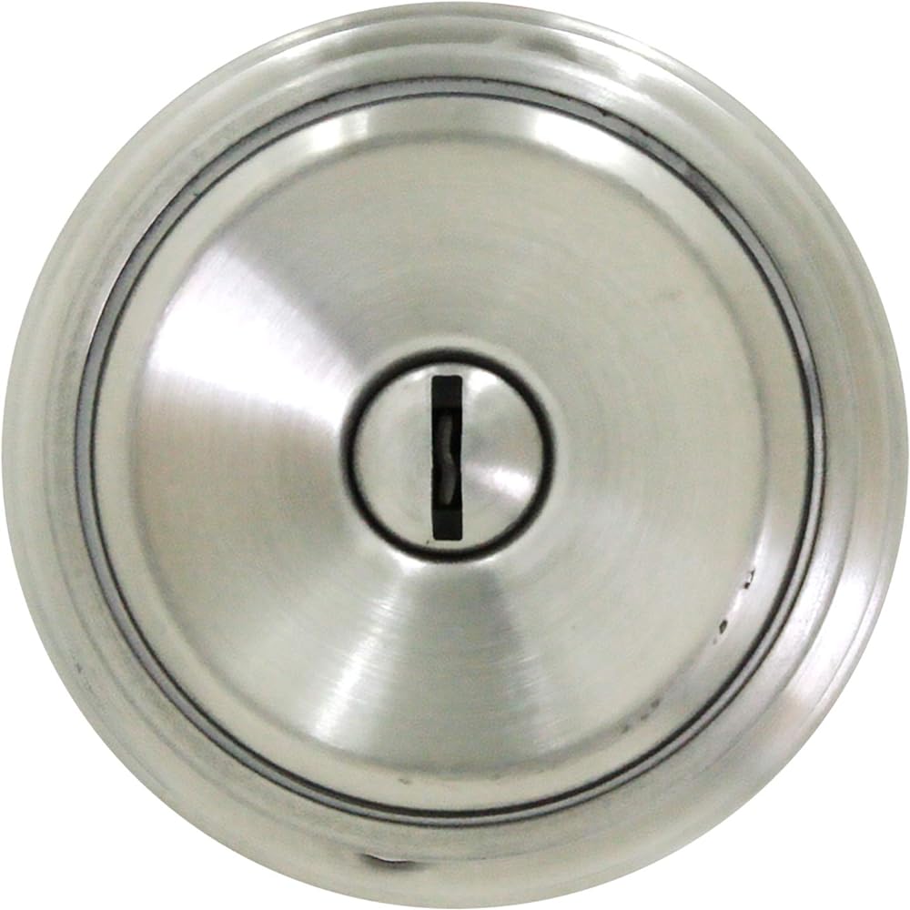 Wake Sangyo COW (Nichi Seisakusho) Partition Lock for Bath and Toilet Silver BS90 261SBME90 WR-222