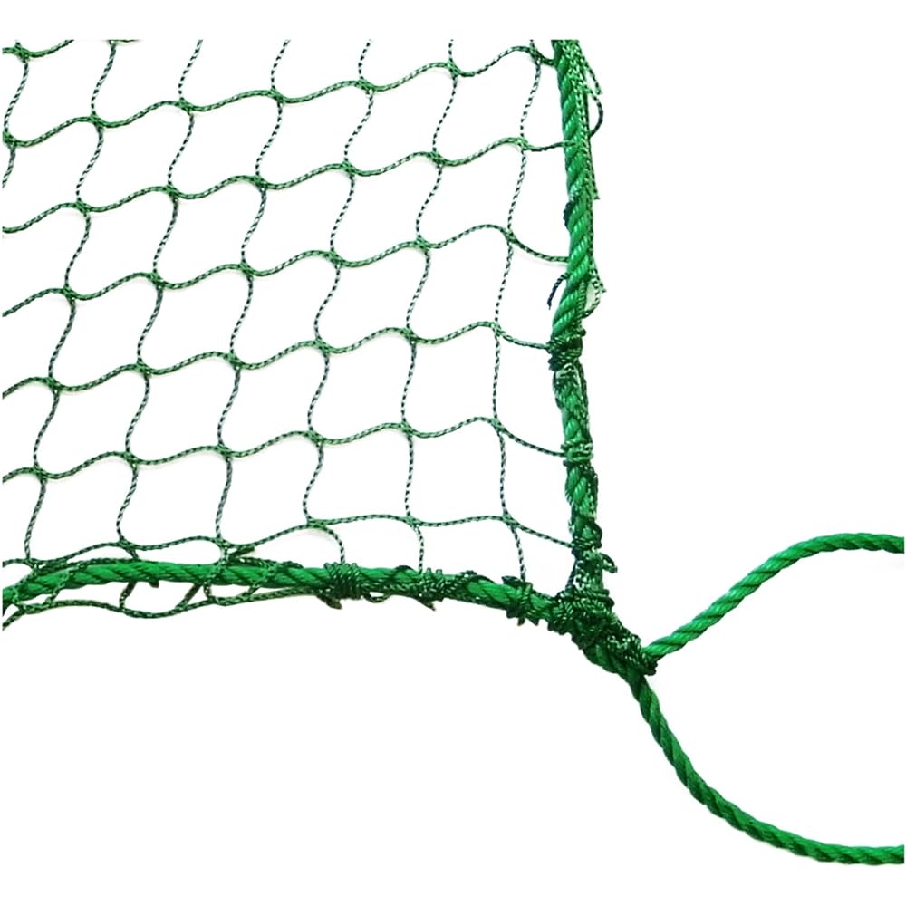 Matsuura Industries Multipurpose PP Green Net 28mm square approx. 5.4 x 7.2m (surrounding rope, 4 corner attachment ropes included)