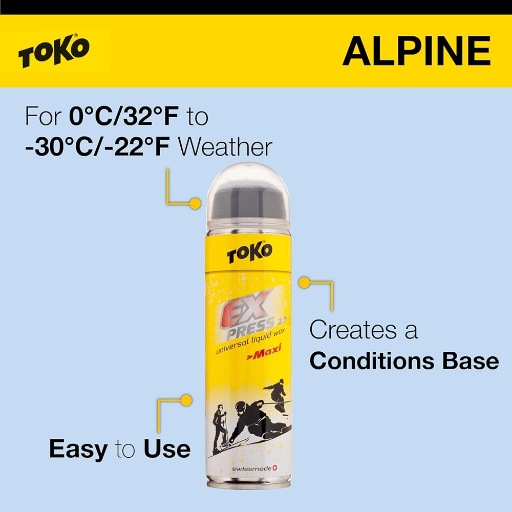 TOKO Ski Snowboard Maintenance Wax Express Maxi 200ml 5509264