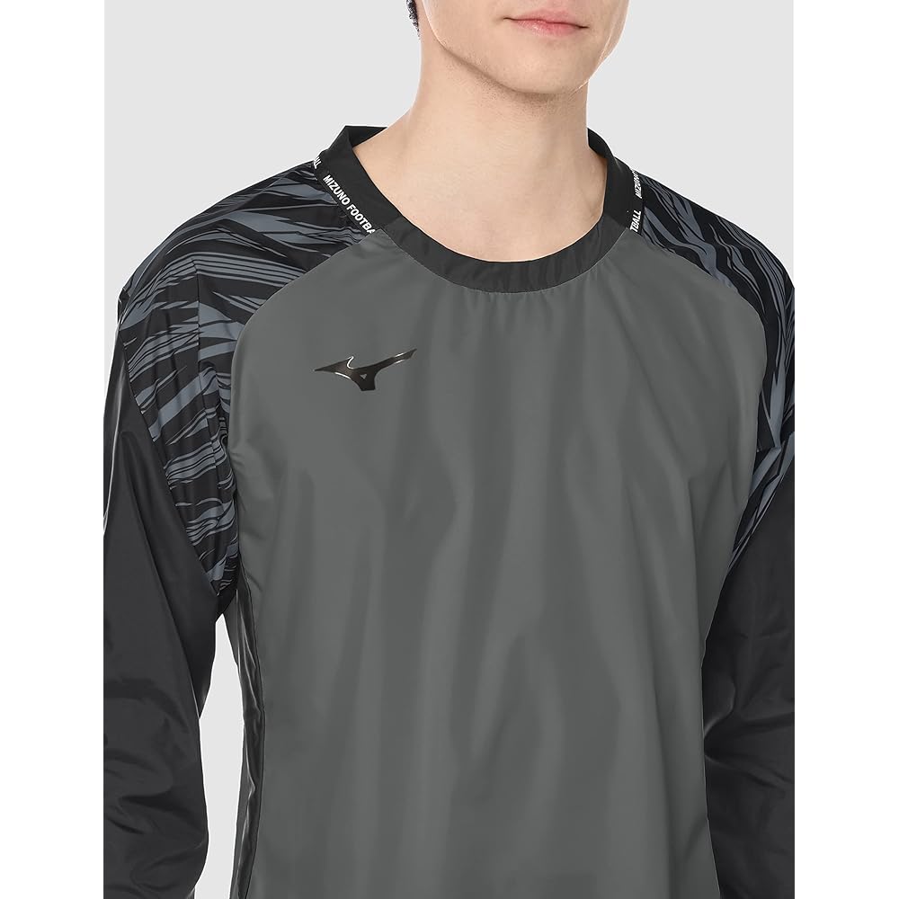 [Mizuno] Soccer Wear Piste Shirt Long Sleeve Water Repellent P2ME2020
