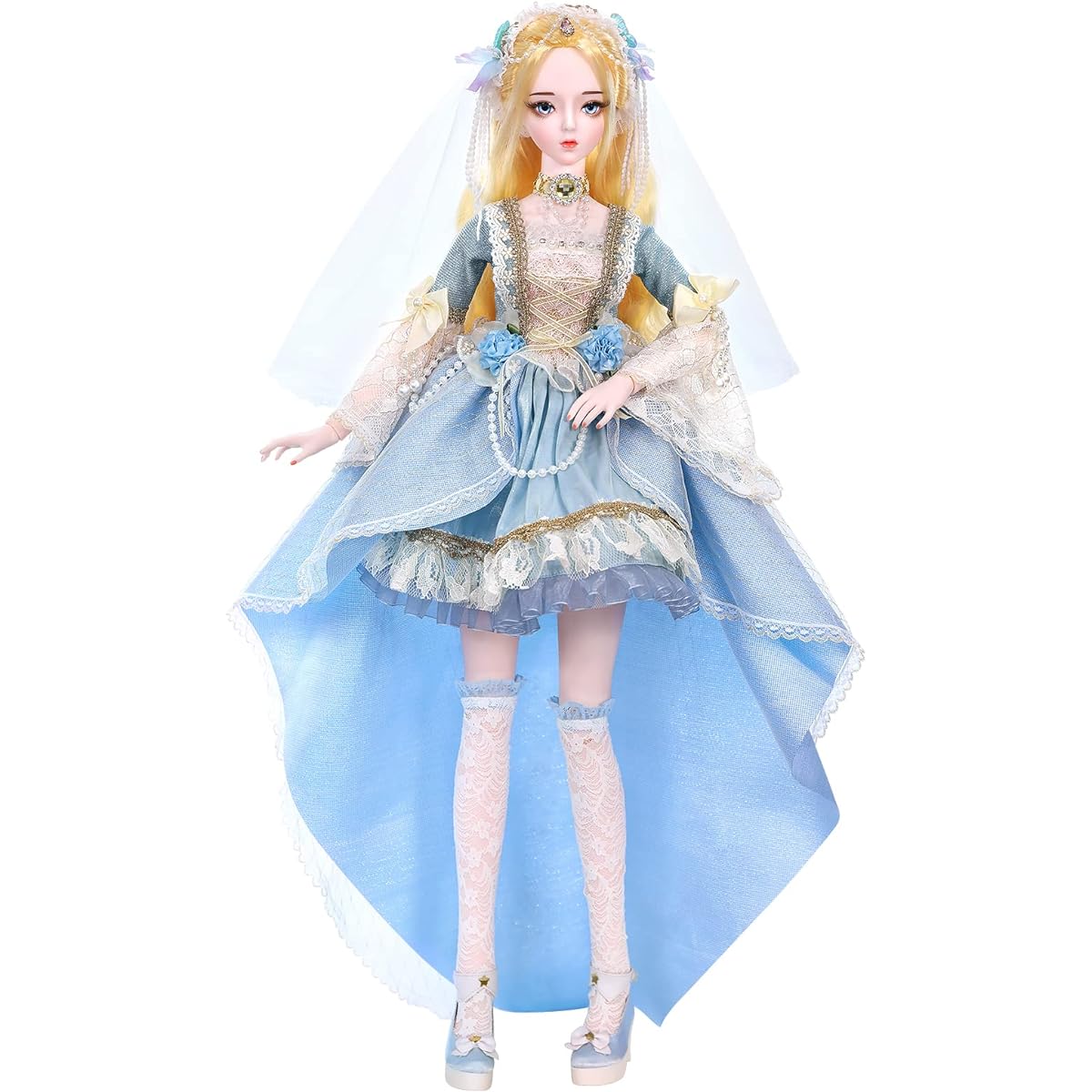 ICY Fortune Days 1/3 Scale BJD Doll Fashion Style Series 34 Moveable Mechanical Jointed Body Toys and Gifts for Adults and Kids Ages 6+ (Kelly)