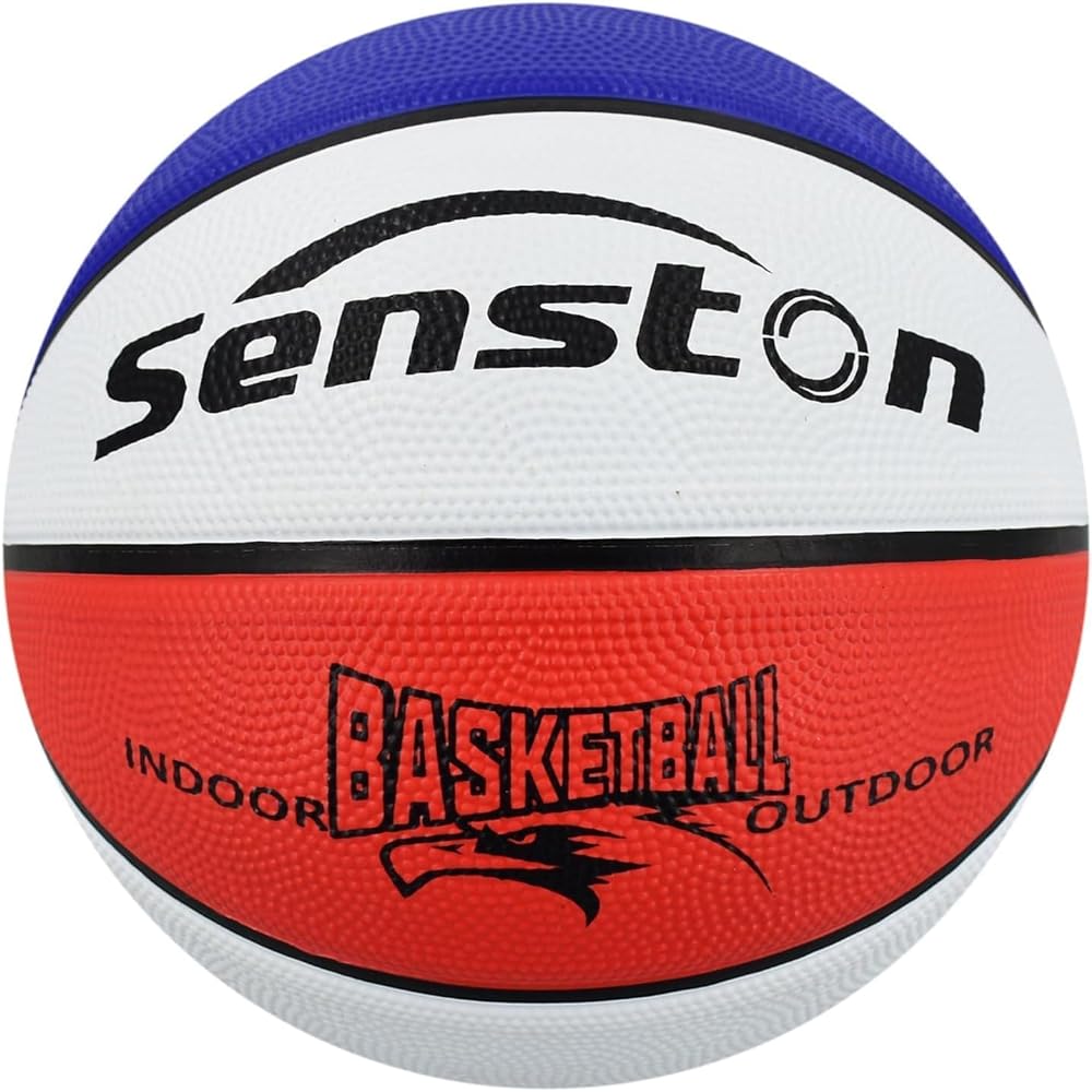 Senston Basketball No. 5, Indoor and Outdoor Basketball, Kids and Teenagers Basketball Competition Training, with Pump