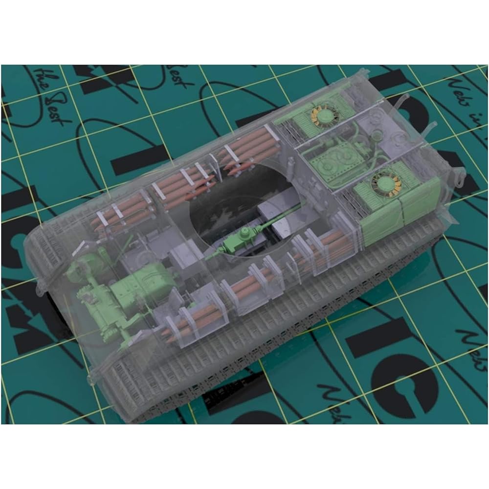 ICM ICM 1/35 German Army King Tiger Late Model w/Full Interior Plastic Model 35364
