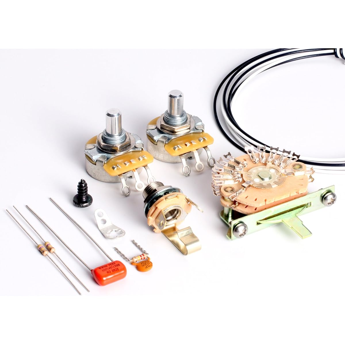 ToneShapers Wiring Kit for Telecaster HH1 (Big Apple - 4 conductor humbucker required)