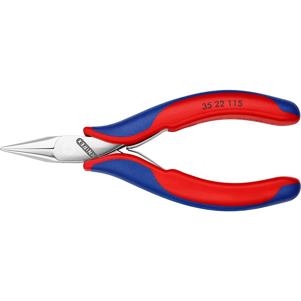 KNIPEX electronics pliers for precision assembly, total length 115mm 3522-115