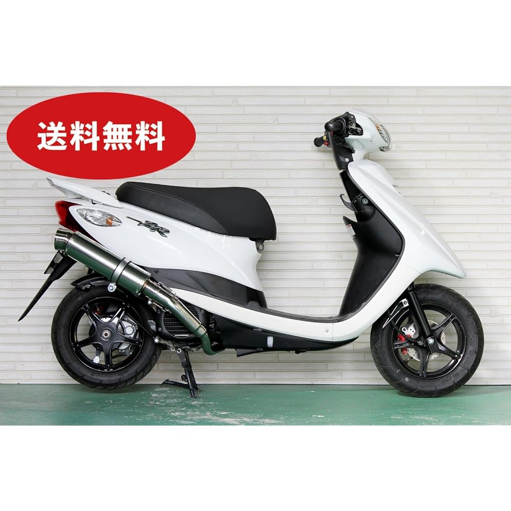 HMS Yamaha 4st JOG ZR Jog (JBH-SA36J/JBH-SA39J) 2007-2015 model compatible bike muffler (O2 sensor not compatible) R300 Up type SUS stainless steel muffler 201-003