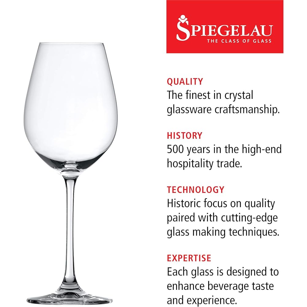 Spiegelau Salute White Wine Glass 465ml 4720172 4 pieces