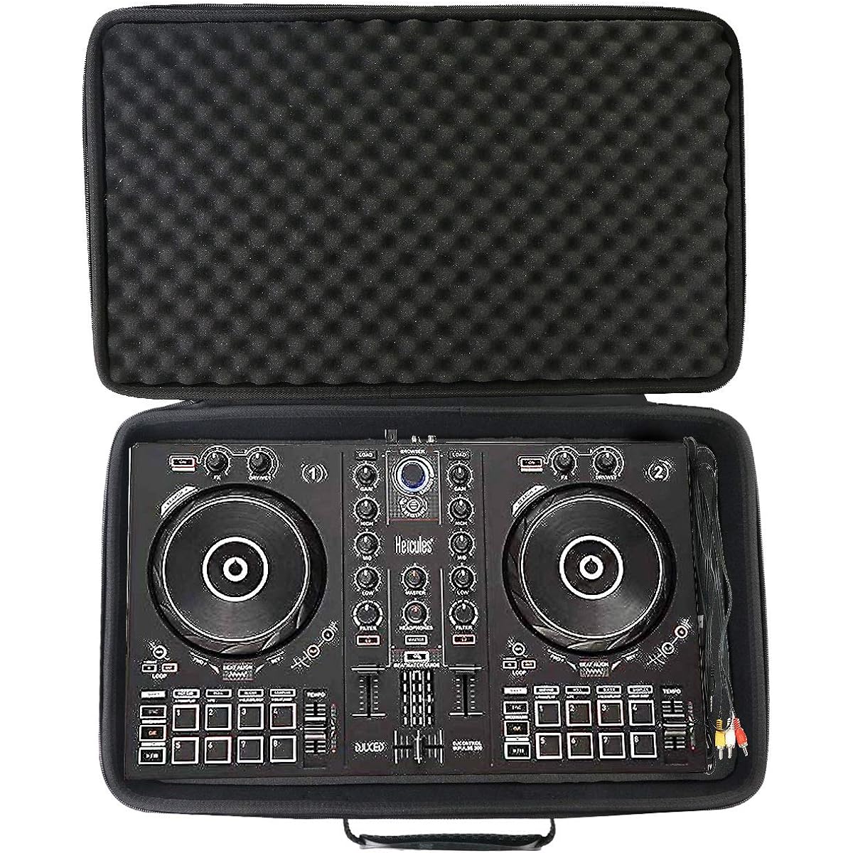 khanka Hard Travel Case for Hercules DJControl Inpulse 300 USB Controller Replacement