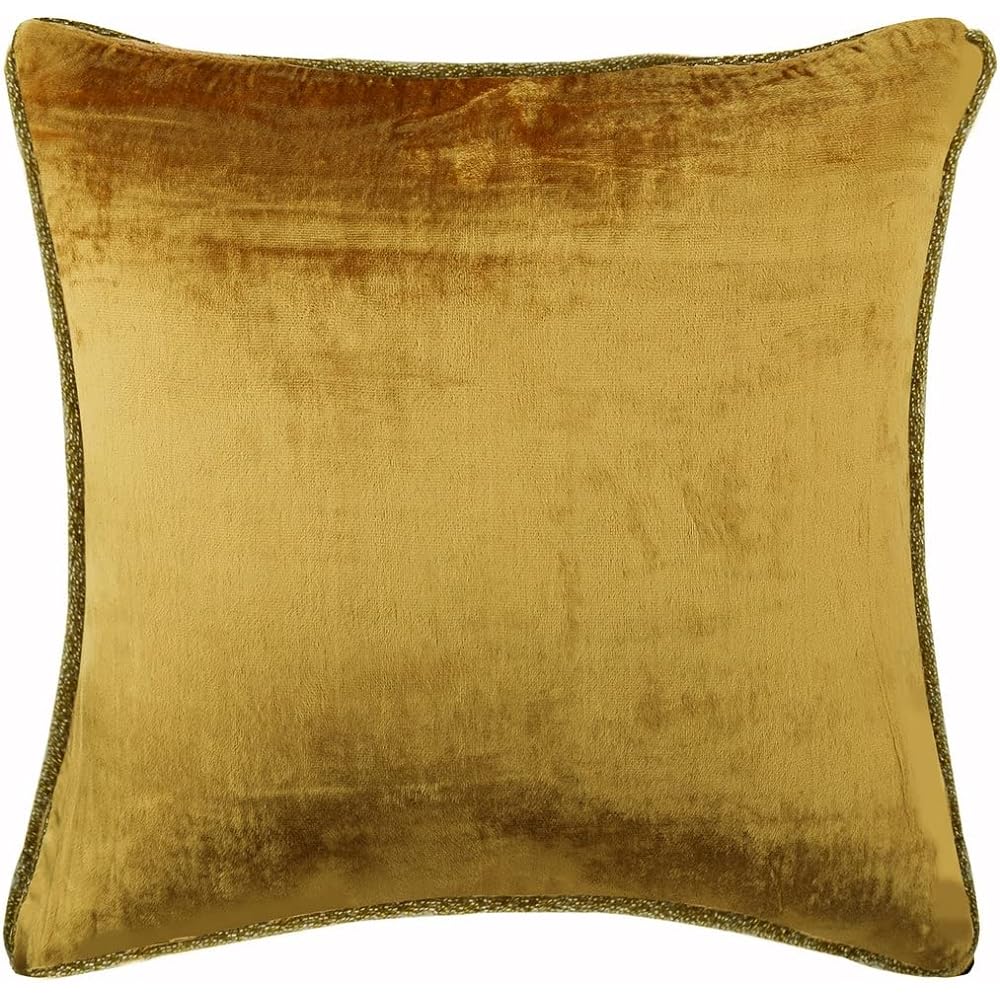 The Home Centric Cushion Cover Velvet 50x50 cm Gold - Gold Shimmer