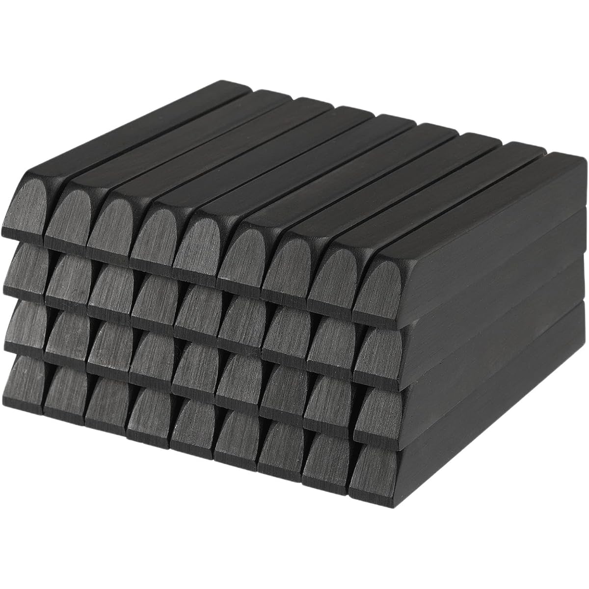 LOL-FUN 36 Pcs Piano Sharp Black Piano Keys, Piano Accessories, Musical Instrument Accessories, Heavy Duty Repair, Easy Installation, Ebony Key Replacement