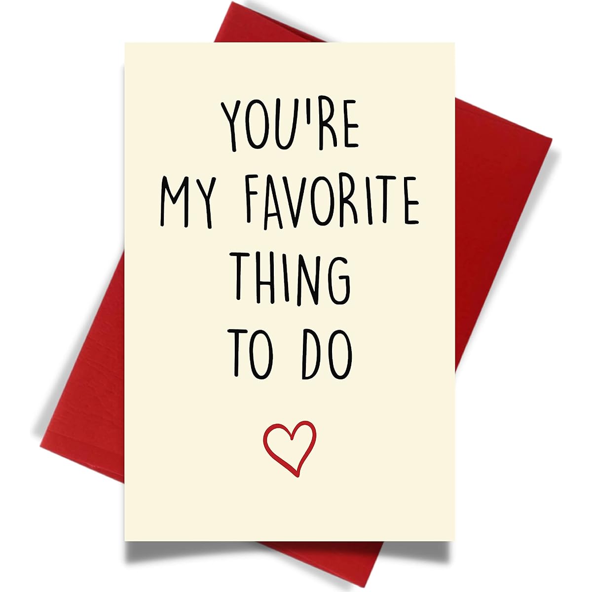 Cheerin Valentine's Day Card for Him or Her | Anniversary Card | Gift for Him or Her | Fun Gift Birthday Card for Husband/Wife/Boyfriend/Girlfriend/Men/Women