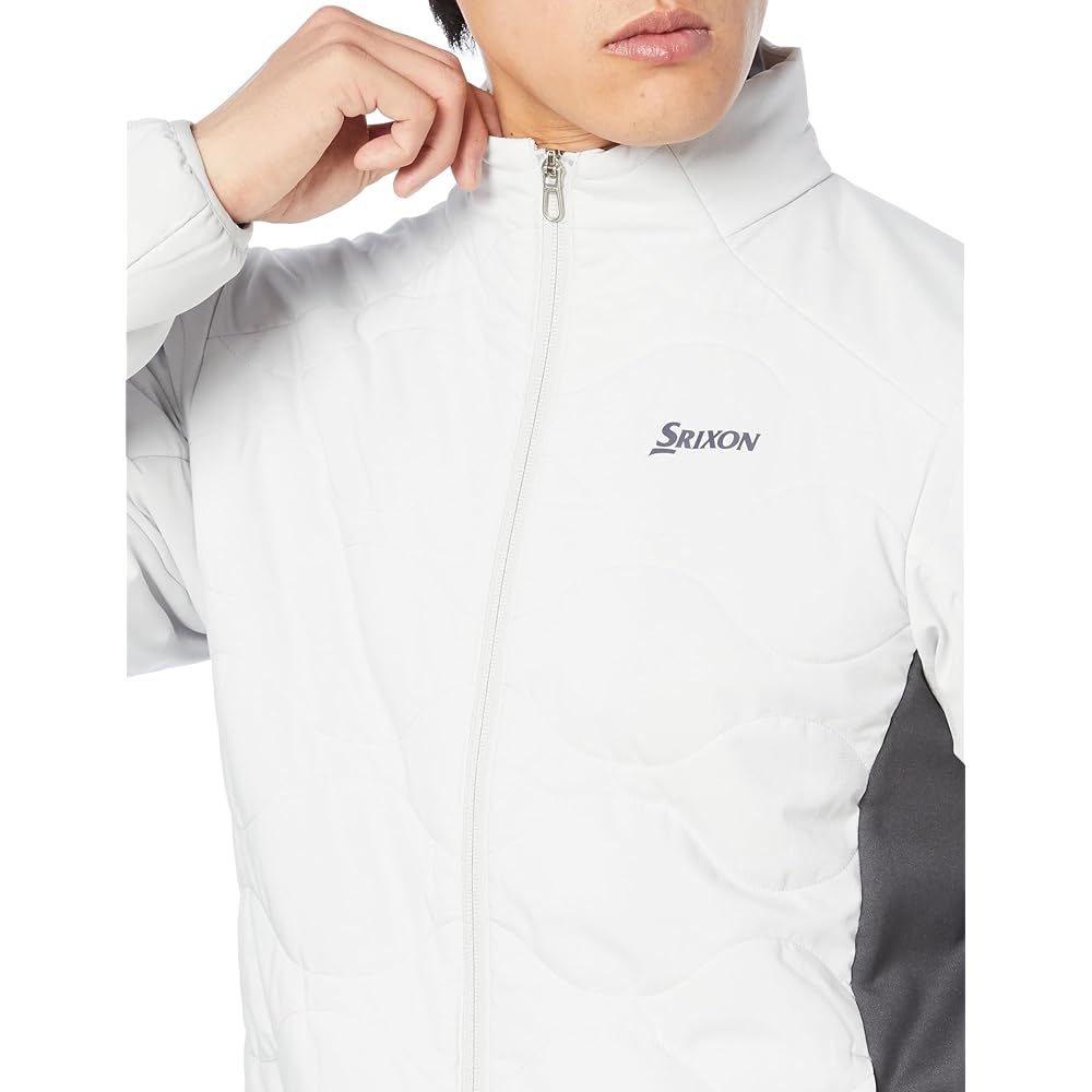 [SRIXON] Full Zip Jacket Filling HEAT NAVI Thermal Storage MOTION 3D Stretch Partially Water Repellent Golf RGMWJK05 Men's