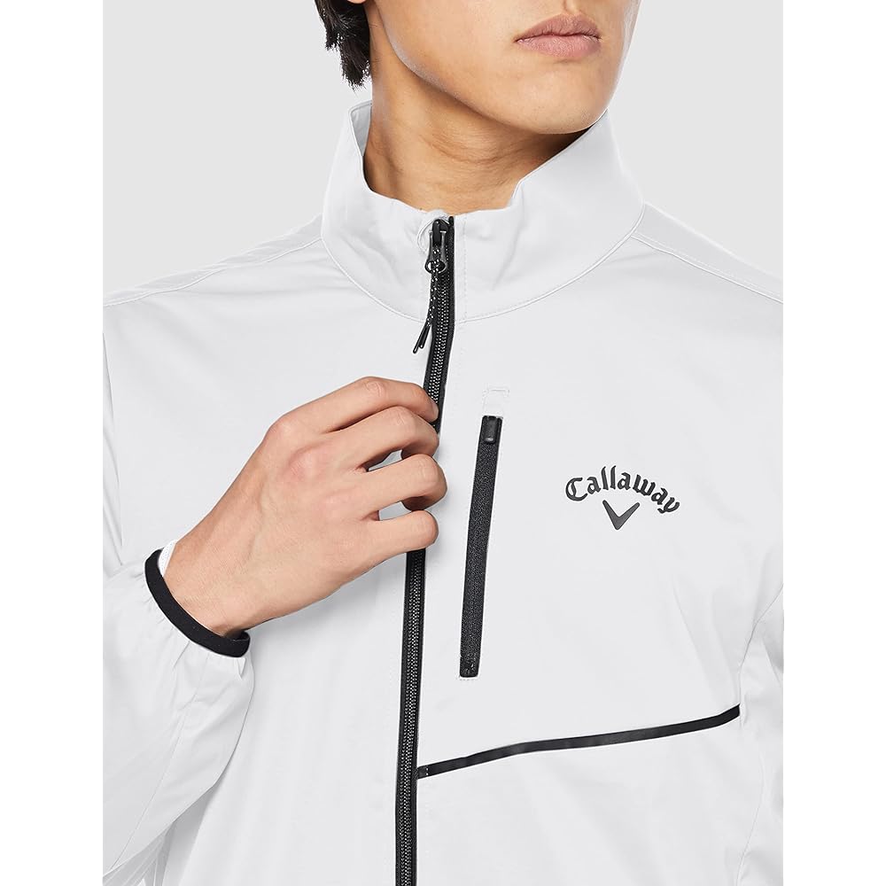 [Callaway] Men's Full Zip Blouson (Star Stretch: High Stretch, Water Repellent, Windproof, Breathable) / Outerwear Golf / C22215100