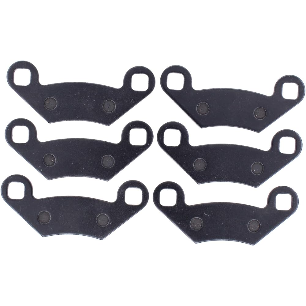 MOTOKU Front & Rear Brake Pads for Polaris Sportsman 400 450 500 550 570 800 850 Scrambler 850