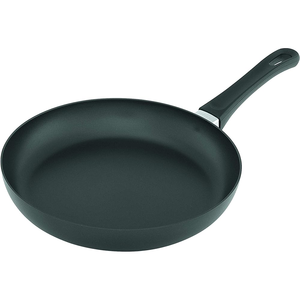 Scanpan Classic Induction Compatible Series Frying Pan 20cm Shallow Frying Pan Stir-Fry Environmentally Friendly Oven Cooking Non-Stick Safe Frying Pan Fluorine Processing SCANPAN Denmark STRATANIUM (20cm)