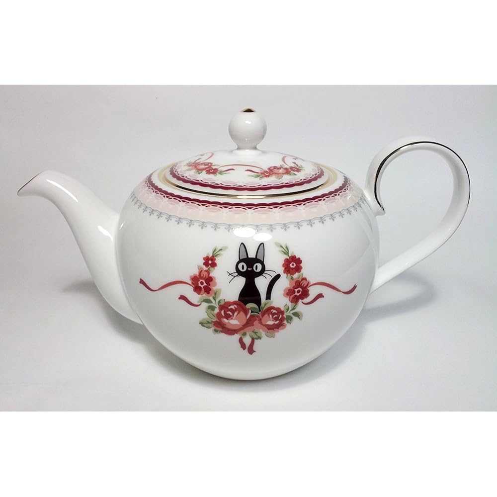 Noritake Tea Pot 650cc Kiki's Delivery Service Pink Bone China MJ97284/H-612L