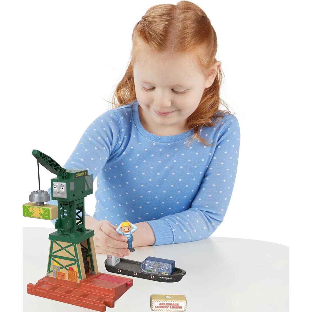 Thomas the Tank Engine Wooden Rail Series (Thomas) Cranky [Ages 2 and up] [SFC Certified] GGG70