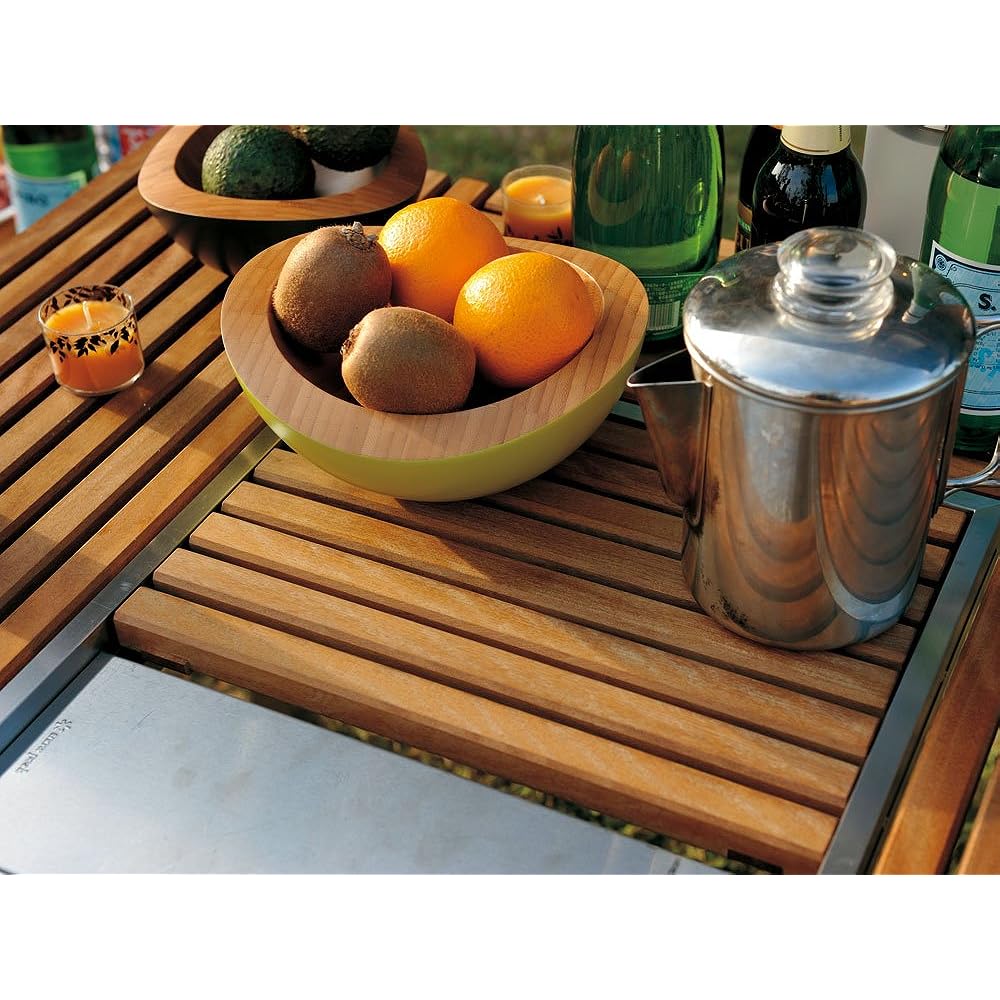 Snow Peak Furniture Garden Unit Table Wood Top 2PCS GF-010