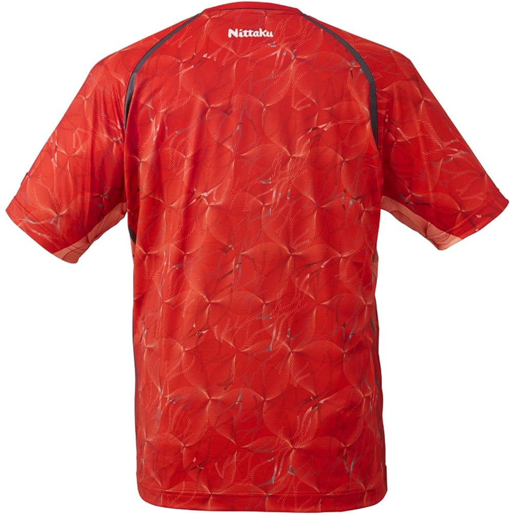 Nittaku NW2195 Table Tennis Unisex Game Shirt Moo Ruffle Shirt Can be worn in official matches