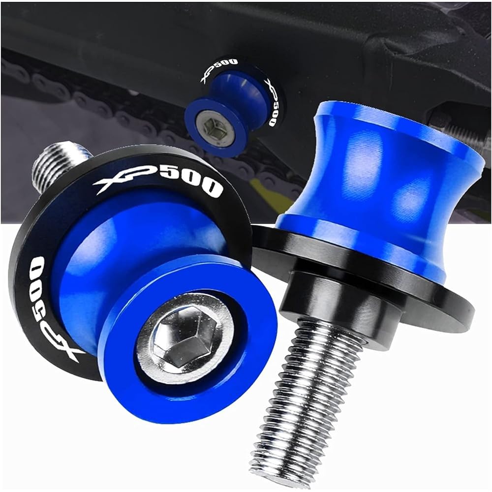 Stand Screw Slider Aluminum Motorcycle Rear Cycloid Shaft Bracket Screw is perfect for Yamaha TMAX 500 2008-2011 T-MAX 530 T MAX 530 XP500 XP5306mm aluminum accessories. (Color: 7)