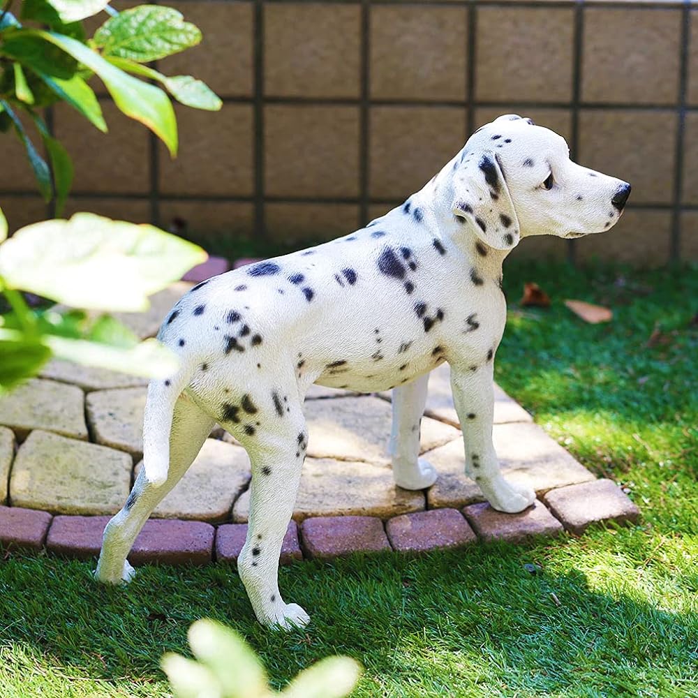 Devalier CA148 [Genuine Product] Dog Figurine Dalmatian Resin Gift Dot Perfect Present