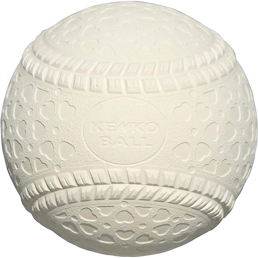 Nagase Kenko Kenko Ball Officially Licensed Ball No. J (For Elementary School Students) Softball Officially Licensed Ball Rose 4 Ball Set