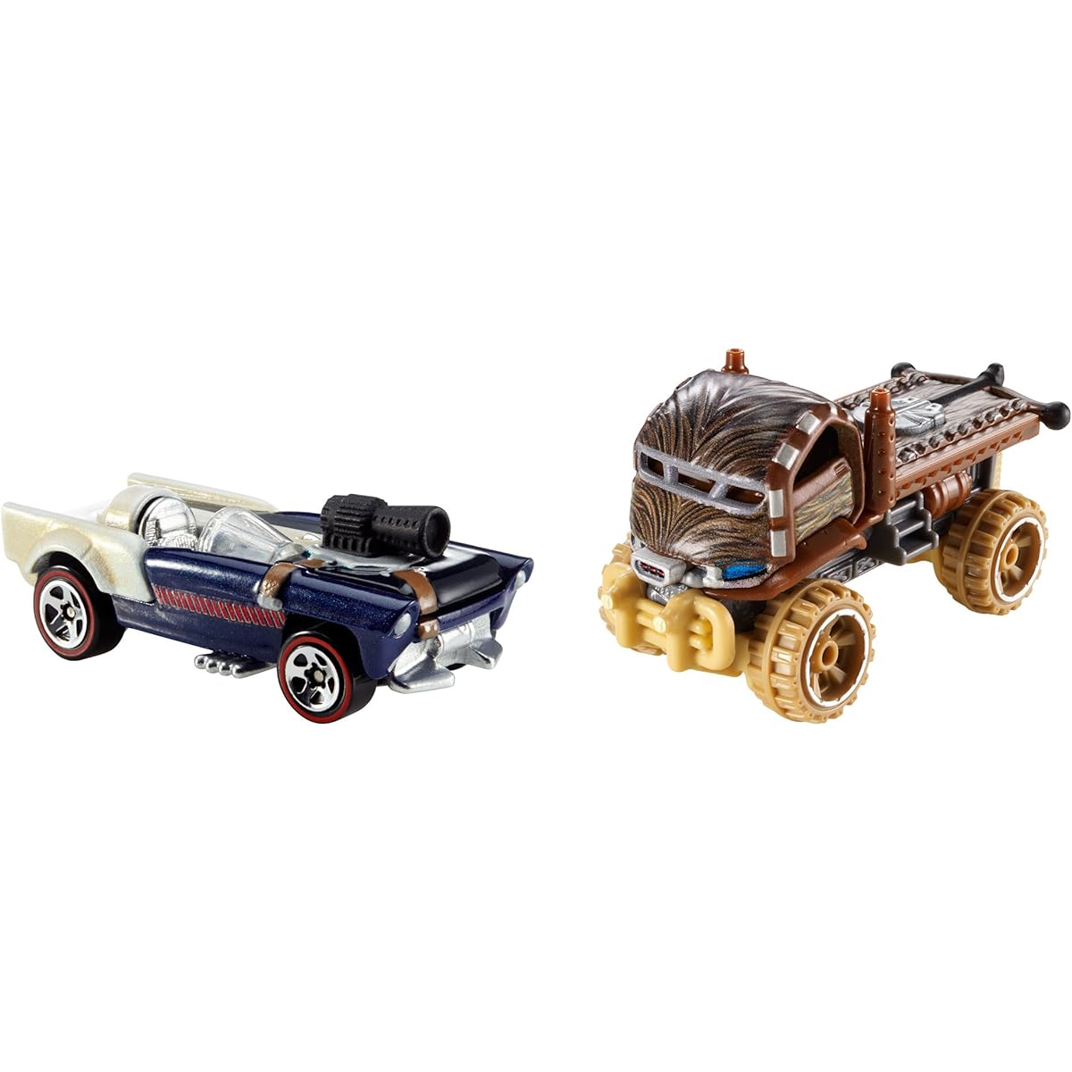 Hot Wheels Star Wars Chewbacca and Han Solo Character Car 2-Pack
