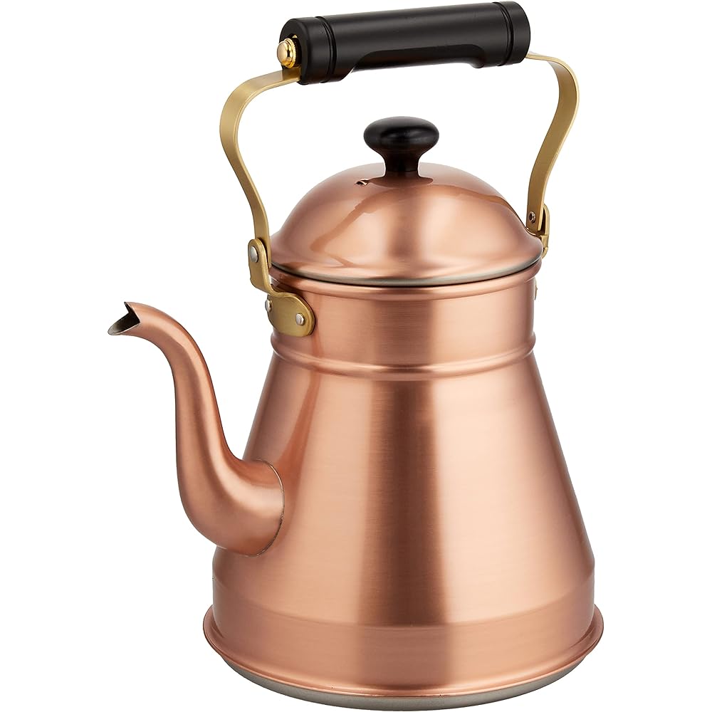 Shinko Metal Kettle Copper 2.5L IH Compatible Kettle IH-121