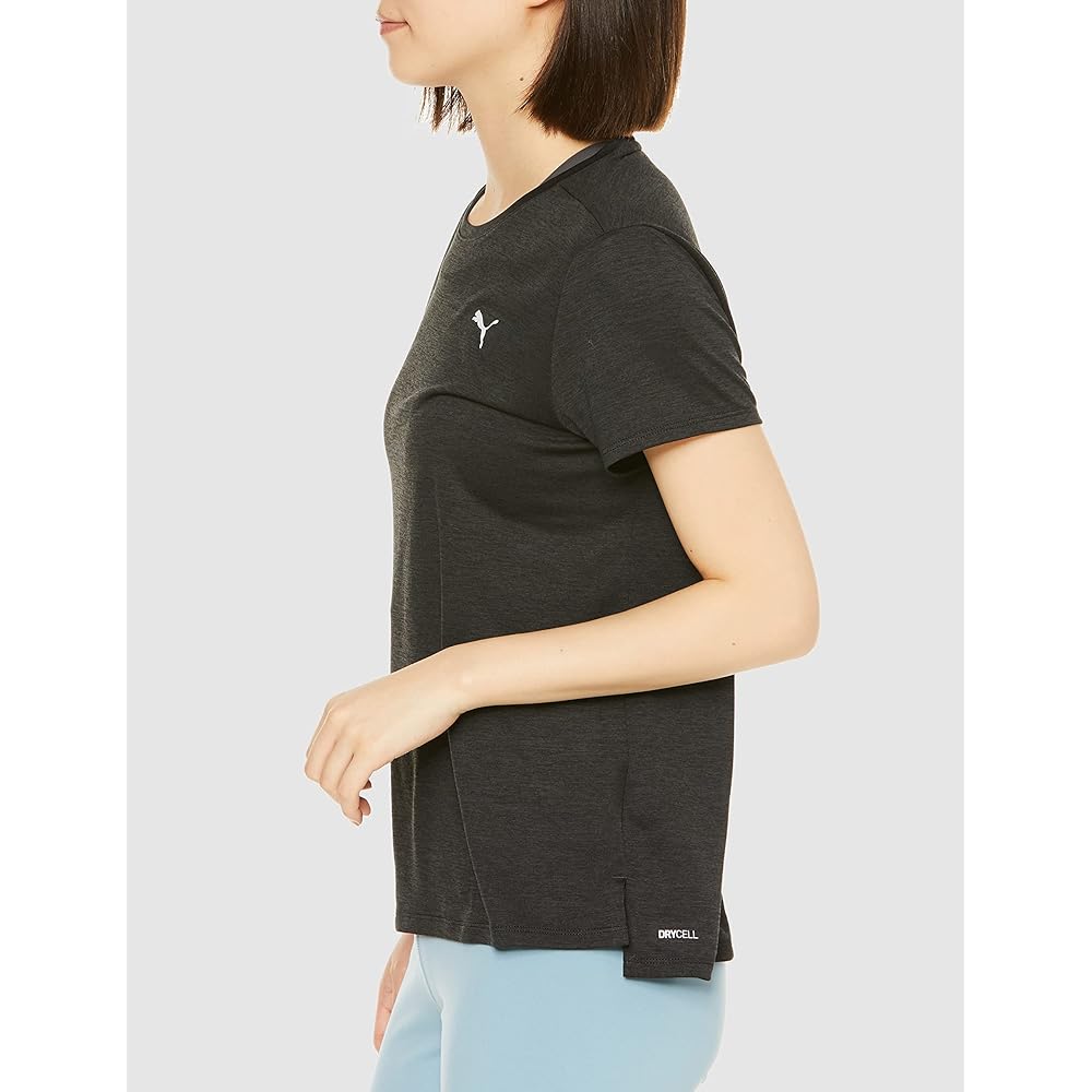[PUMA] Gym Exercise Sports Training RUN FAVORITE HEATHER SS T-Shirt Women's 523693