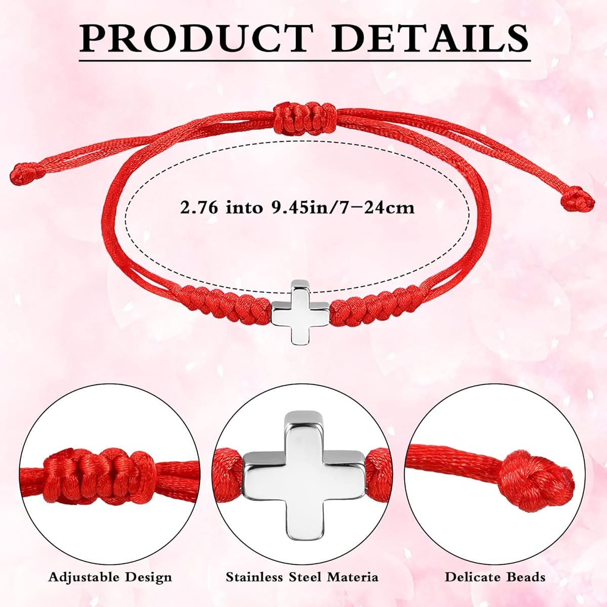 CHENGU 24 Pieces Back to School Friendship Bracelets Adjustable Handmade Braided Rope Bracelets Wish Bracelets for Kids Girls Women