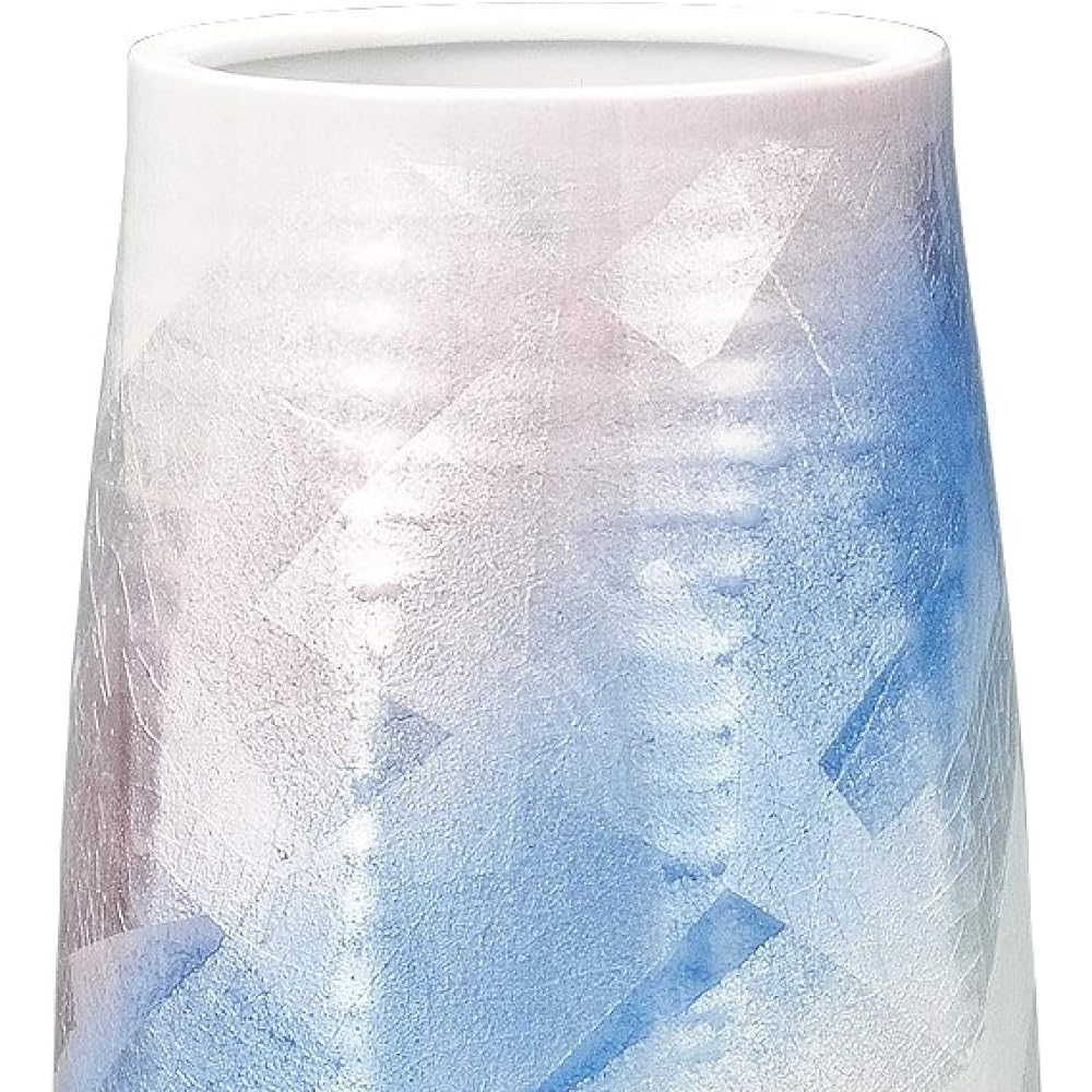 Kutani ware vase size 8.5 Ginsai Hibiki AP2-1310