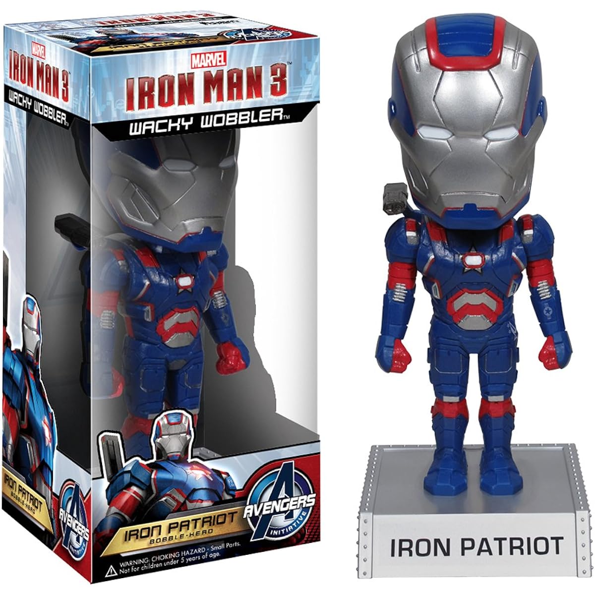 IRON PATRIOT [Bobbing Head] Iron Man 3