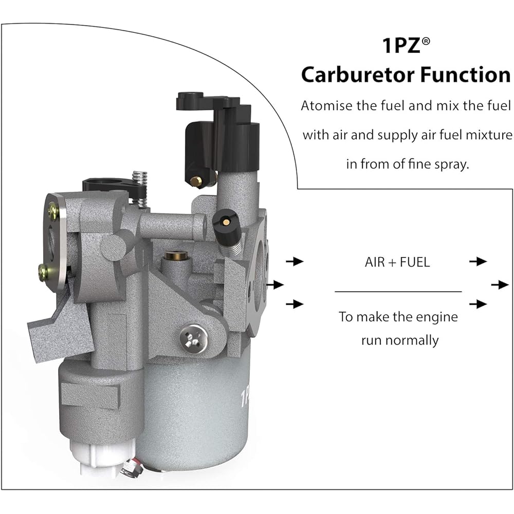 1PZ UMS-101 Carburetor for Subaru Robin EX13 EX17 EX17D SP17 SP170 Engine 277-62301-30 277-62302-50